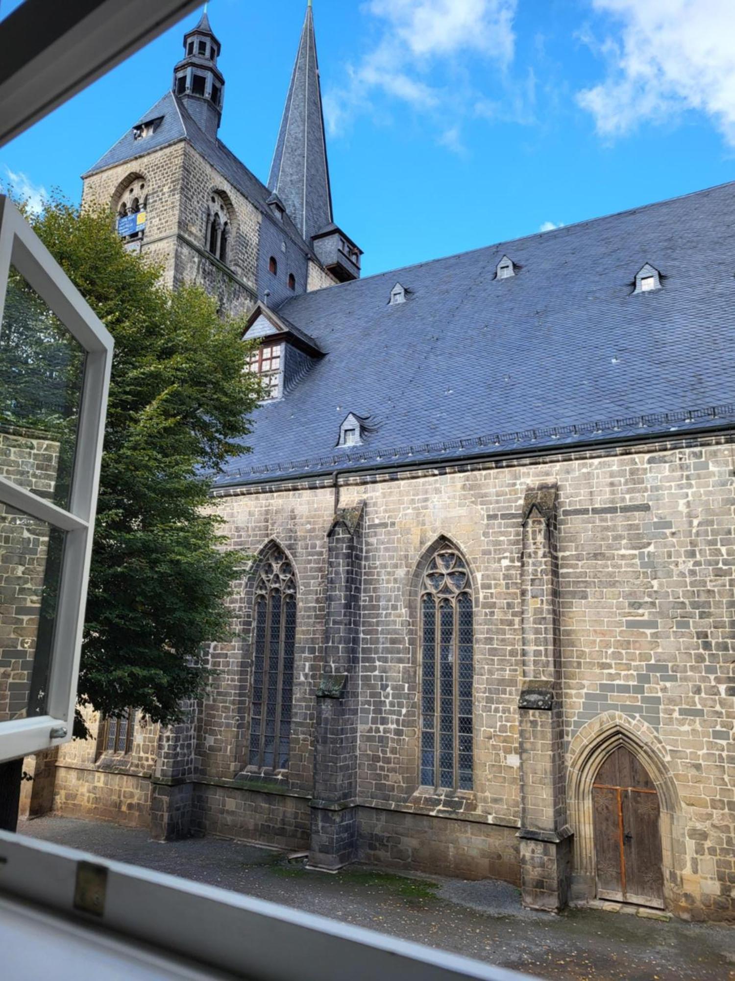 Anno 1577 - Marktkirchhof 6 Quedlinburg Exterior photo