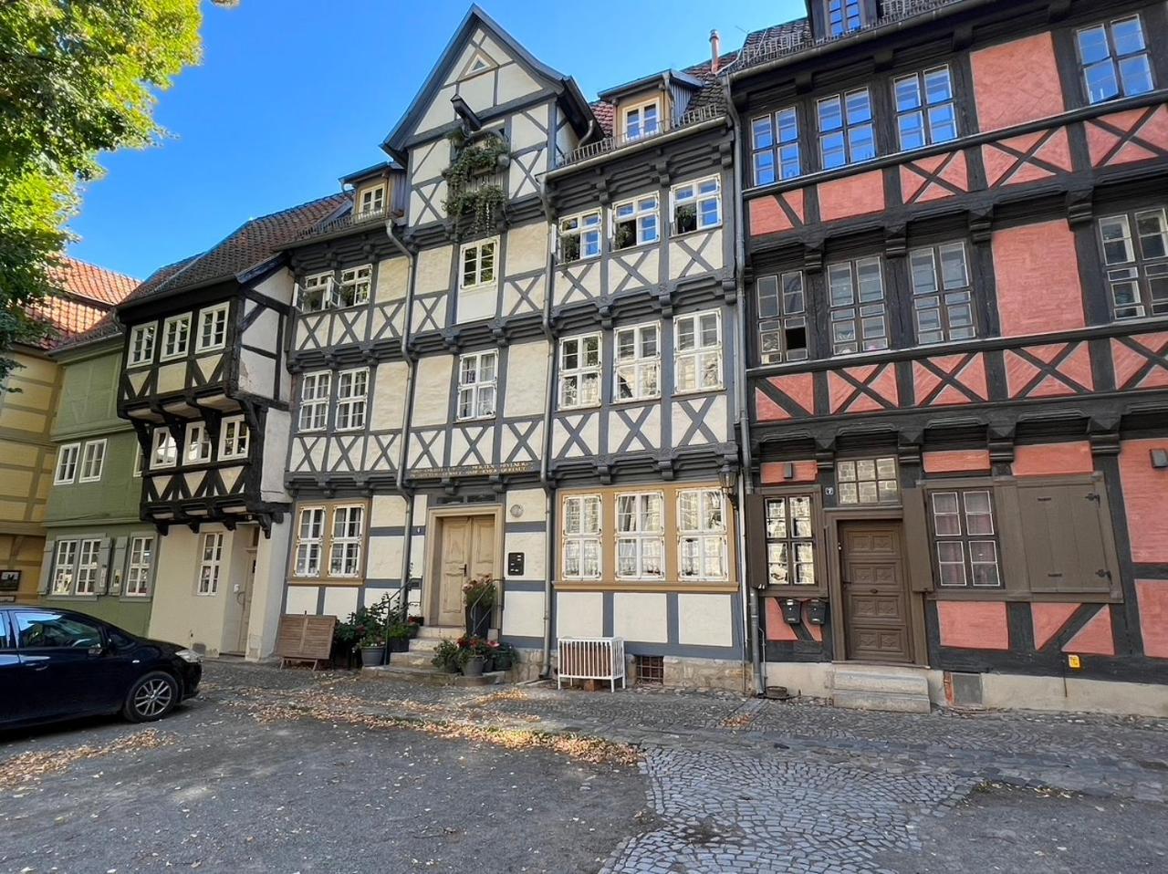 Anno 1577 - Marktkirchhof 6 Quedlinburg Exterior photo